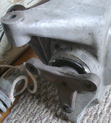 worn output bearing area Lotus diff housing.JPG and 